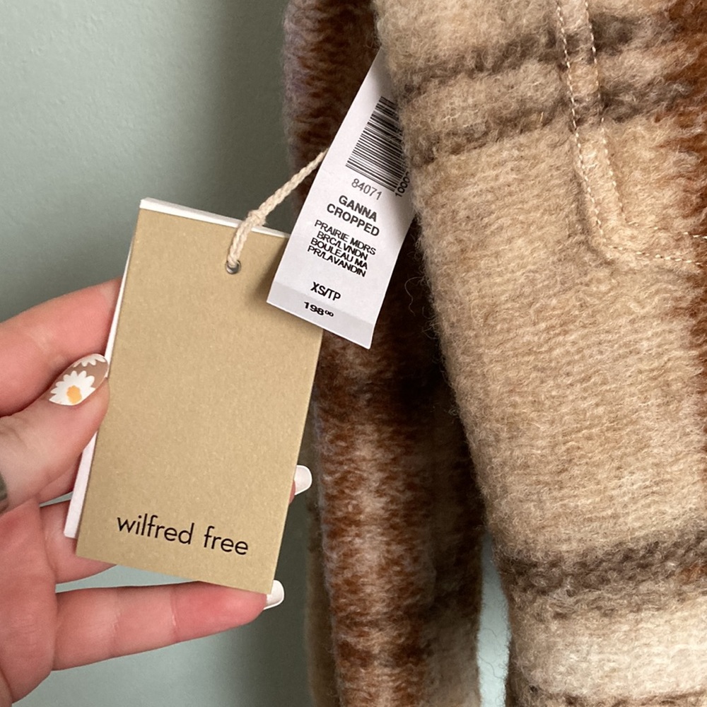 NWT Wilfred Free cropped gamma flannel - Picture 9 of 10